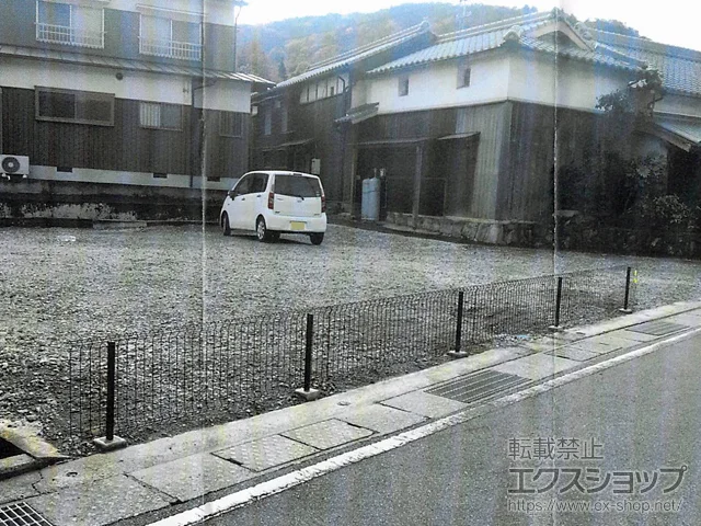 ���Ɍ����̎s��YKKAP�̃t�F���X�E��E�� �C�[�l�b�g�t�F���X1F�^ ���R���������n�� �{�H��