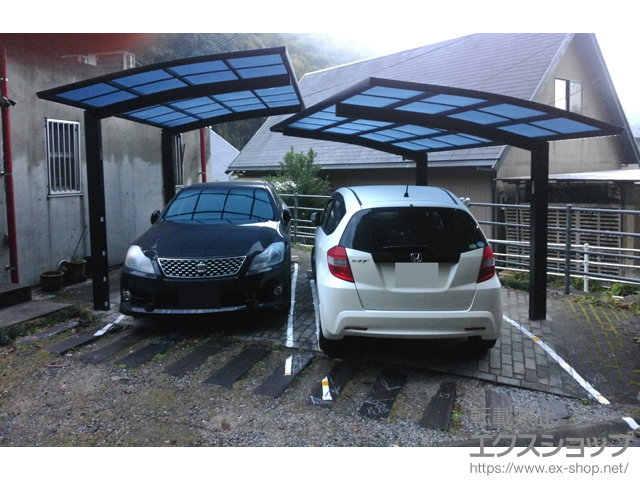 佐賀県神埼市ののカーポート プレシオスポート 積雪〜20cm対応 施工例