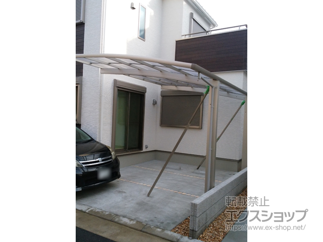 大阪府枚方市ののカーポート レイナポートグラン　積雪〜20cm対応 施工例