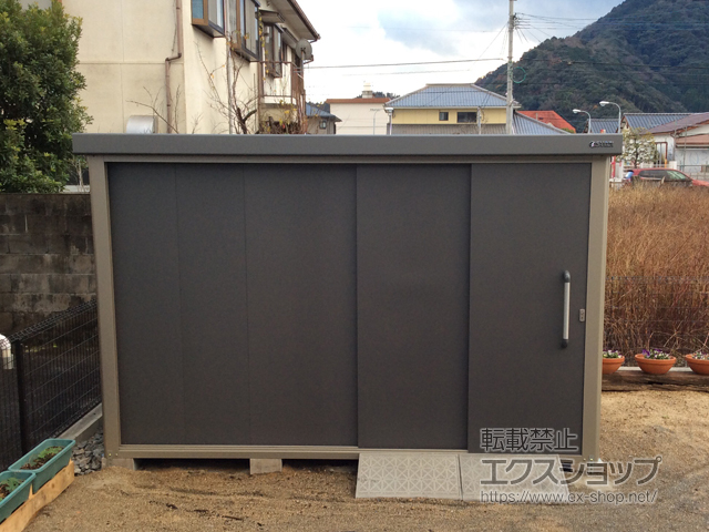 大分県佐伯市のの物置・屋外倉庫 エスケーエイト SK8-180 一般型 3000×2000×1940 SK8-180 施工例