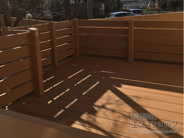 埼玉県さいたま市ののウッドデッキ リウッドデッキ 200 施工例