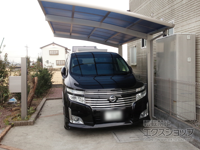 埼玉県川越市ののカーポート レイナポートグラン　積雪〜20cm対応 施工例