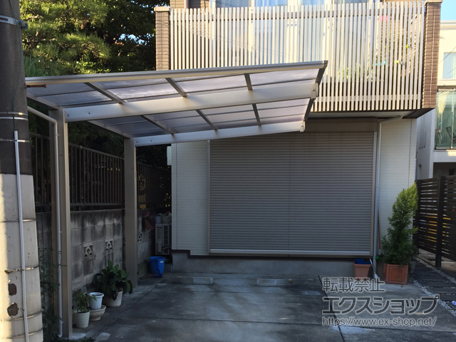 東京都大田区ののカーポート エフルージュグラン　積雪〜20cm対応 施工例
