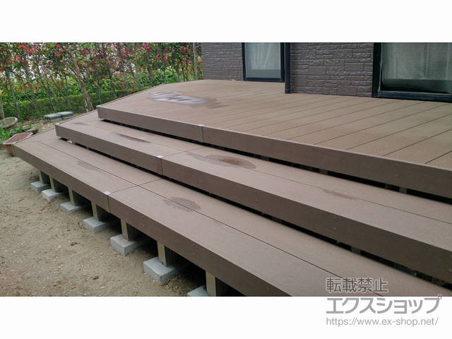 宮城県仙台市ののウッドデッキ リウッドデッキ 200 施工例