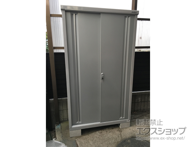 千葉県長生郡長柄町のの物置・屋外倉庫 シンプリー 一般型 1100×515×1903 MJX-115E-FS 施工例
