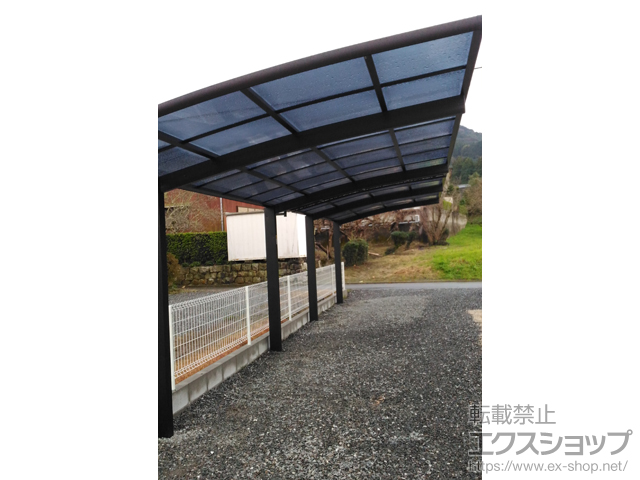 福岡県久留米市ののカーポート レイナポートグラン　積雪〜20cm対応 施工例