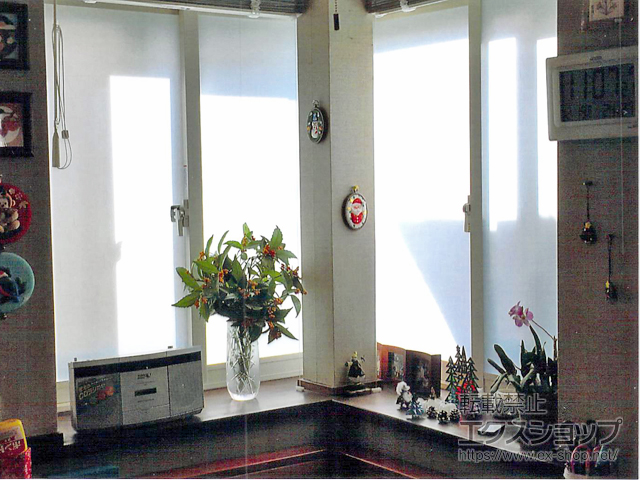 神奈川県相模原市のの二重窓（内窓） インプラス ダストバリア仕様 引違い窓 2枚建 施工例