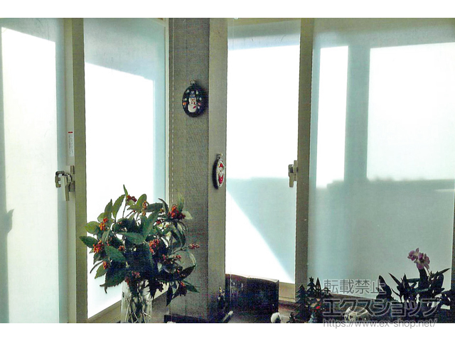 神奈川県相模原市のの二重窓（内窓） インプラス ダストバリア仕様 引違い窓 2枚建 施工例