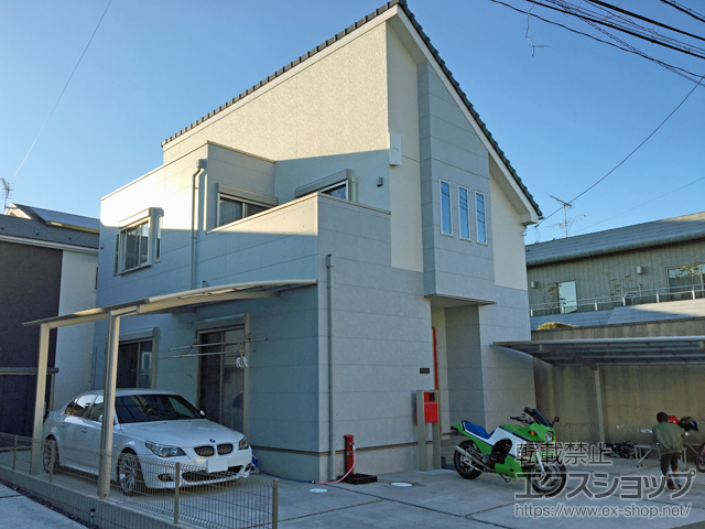 東京都福生市ののカーポート レイナベーカポートグラン　積雪〜20cm対応 施工例