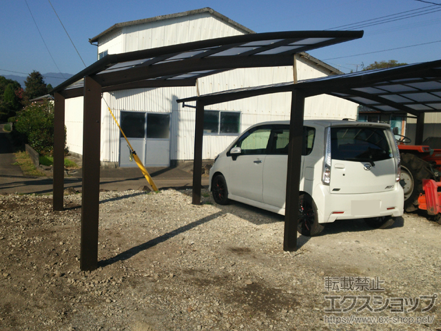 宮崎県児湯郡都農町ののカーポート プレシオスポート 積雪〜20cm対応 施工例