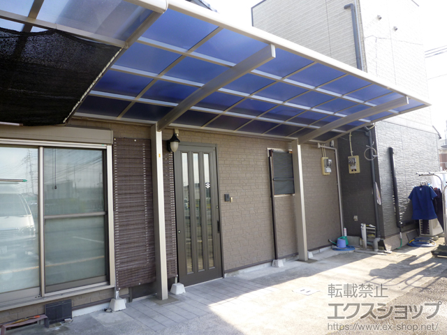 福岡県八女市ののカーポート レイナポートグラン　積雪〜20cm対応 施工例