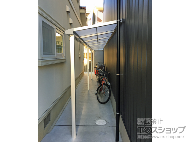 愛知県名古屋市ののテラス屋根 スピーネ F型 テラスタイプ 単体 積雪〜20cm対応 施工例