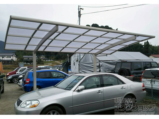 福岡県筑紫郡那珂川町ののカーポート プレシオスポート 積雪〜20cm対応 施工例