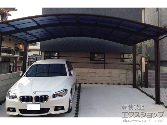福岡県福岡市ののカーポート レイナツインポートグラン　積雪〜20cm対応 施工例