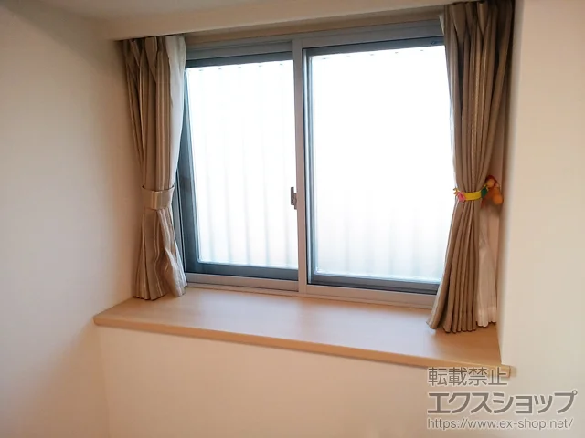 東京都本宿町のの内窓（二重窓・二重サッシ） インプラス ダストバリア仕様 引違い窓 2枚建 施工例