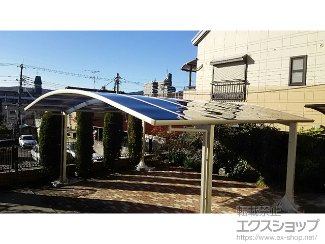 東京都青梅市ののカーポート レイナツインポートグラン　積雪〜20cm対応 施工例