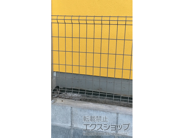 神奈川県川崎市ののフェンス・柵 ハイグリッドフェンスUF8型 フリーポールタイプ 施工例