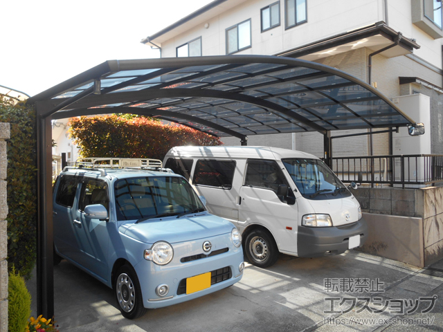 宮崎県宮崎市ののカーポート レイナツインポートグラン　積雪〜20cm対応 施工例