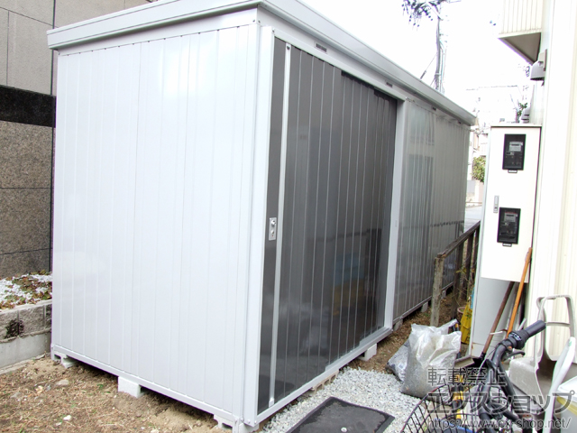 愛知県名古屋市のの物置・屋外倉庫 ネクスタ大型 一般型 (NXN-100H-PG) 施工例