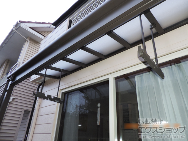 新潟県新潟市ののテラス屋根 スピーネ R型 3000 テラスタイプ 単体 積雪〜100cm対応 施工例