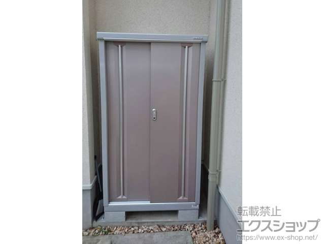 東京都東村山市のの物置・屋外倉庫 シンプリー 一般型(MJX-094D-P-AR ) 施工例