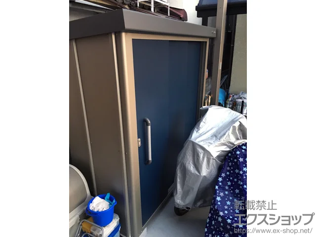 大阪府八尾市のサンキンの物置・収納・屋外倉庫 エスケーエイト SK8-50 一般型 (SK8-50) 施工例