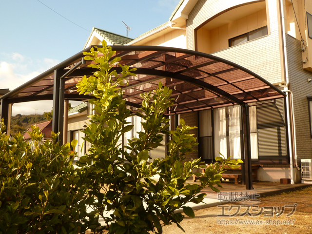 佐賀県佐賀市ののカーポート レイナツインポートグラン　積雪〜20cm対応 施工例