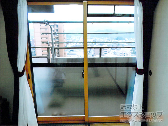 福岡県北九州市のの二重窓（内窓） インプラス ダストバリア仕様 引違い窓 2枚建 施工例