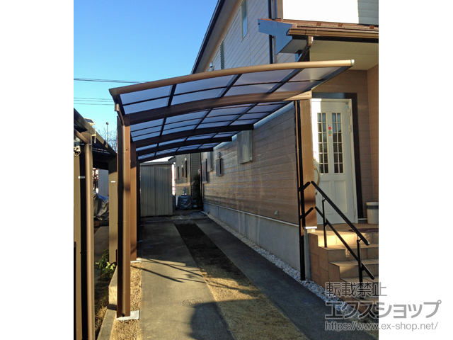 千葉県野田市ののカーポート レイナポートグラン 縦連棟　積雪〜20cm対応 施工例