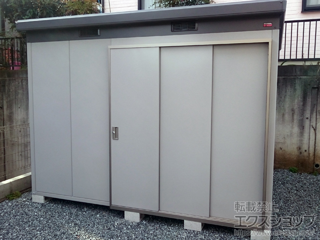 東京都町田市のの物置・屋外倉庫 ナイソー 一般型(SMK-75S) 施工例