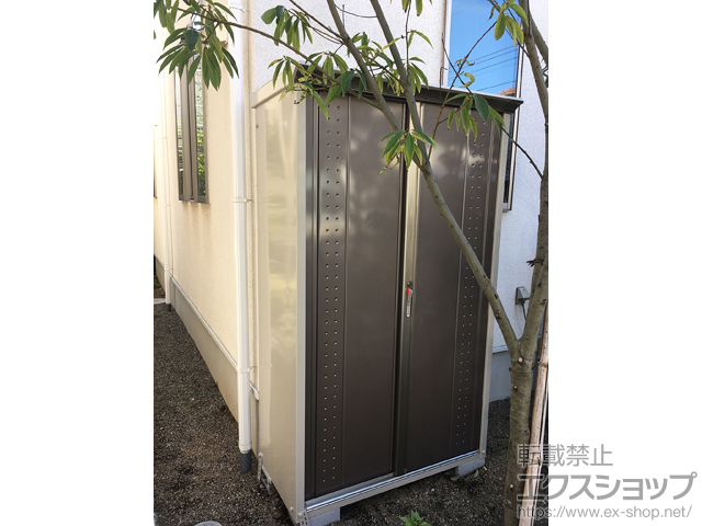 東京都東久留米市のの物置・屋外倉庫 グランプレステージジャンプ 一般型 (GP-115A-T-CB) 施工例