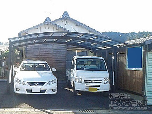 宮崎県児湯郡高鍋町ののカーポート レイナツインポートグラン　積雪〜20cm対応 施工例