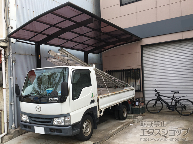 兵庫県神戸市ののカーポート レイナポートグラン 積雪〜20cm対応 施工例