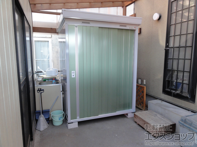 岐阜県岐阜市のの物置・屋外倉庫 ネクスタ 一般型(NXN-20S-OG) 施工例