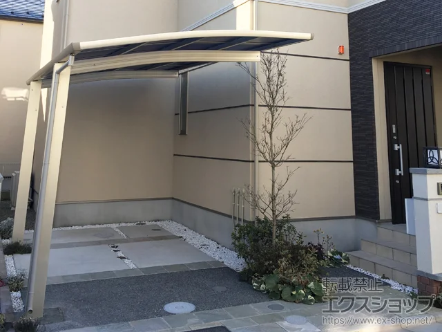 東京都小平市のValue Selectのカーポート プレシオスポート 積雪〜20cm対応 施工例
