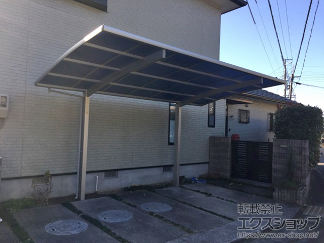 和歌山県西牟婁郡上富田町ののカーポート プレシオスポート 積雪〜20cm対応 施工例