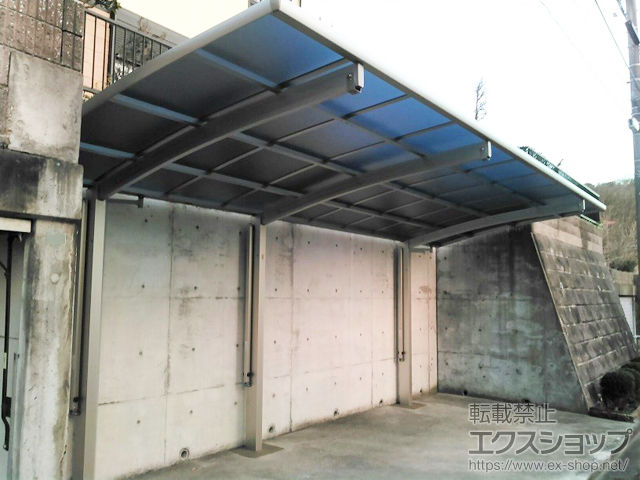 神奈川県中郡二宮町ののカーポート レイナポートグラン 延長　積雪〜20cm対応 施工例