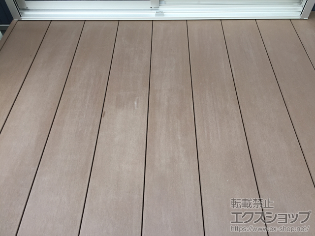 千葉県茂原市ののウッドデッキ リウッドデッキ 200 施工例