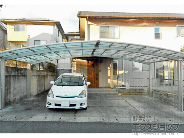 大分県速見郡日出町ののカーポート レイナトリプルポートグラン　積雪〜20cm対応 施工例