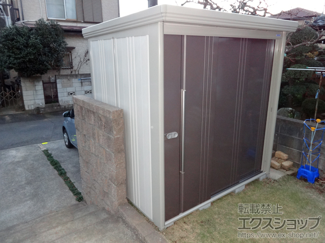 千葉県鎌ケ谷市のの物置・屋外倉庫 Mr.ストックマンダンディ 一般型 結露減少型(ND-Z2015-B) 施工例