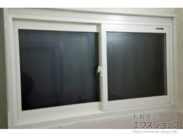 愛知県豊田市のの内窓（二重窓・二重サッシ） プラマードU 引違い窓 2枚建 間仕切用下枠 施工例