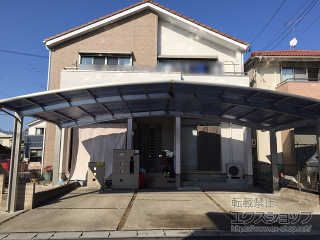 愛知県一宮市ののカーポート レイナトリプルポートグラン　積雪〜20cm対応 施工例