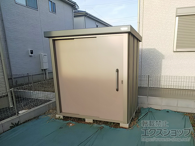 茨城県稲敷郡阿見町のの物置・屋外倉庫 エスケーエイト SK8-70 一般型 1800×1200×1940 SK8-70 施工例