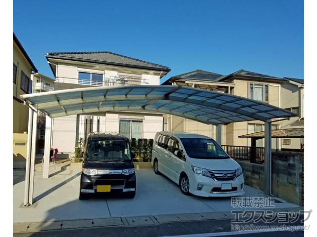 福岡県北九州市ののカーポート レイナトリプルポートグラン　積雪〜20cm対応 施工例