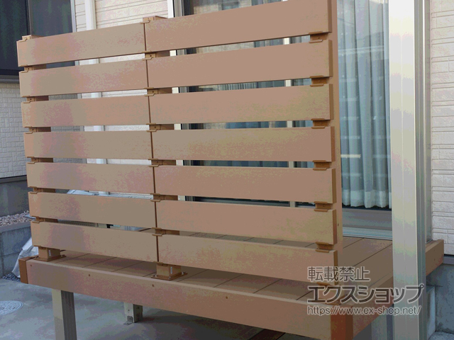 神奈川県相模原市ののウッドデッキ マージウッドデッキ 施工例