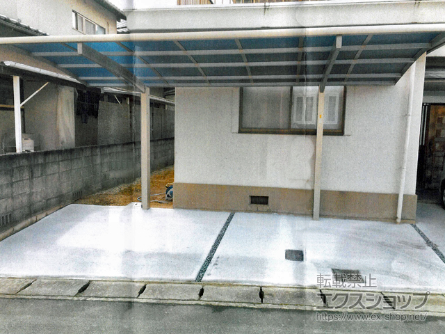 岡山県倉敷市ののカーポート レイナポートグラン　積雪〜20cm対応 施工例