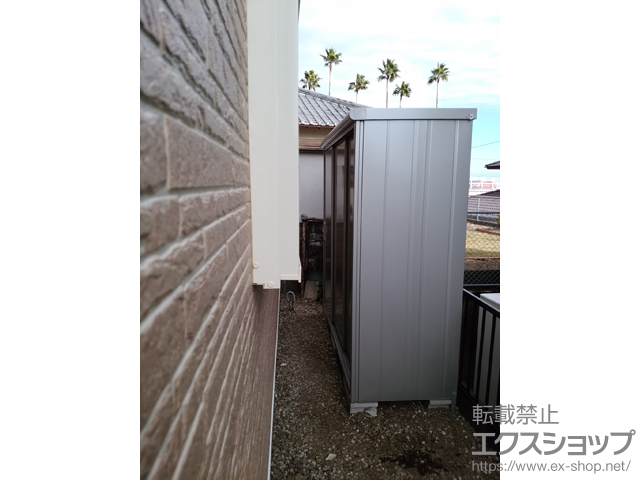 宮崎県宮崎市のの物置・屋外倉庫 エスモ 一般型 (ESE-2107A-SS) 施工例