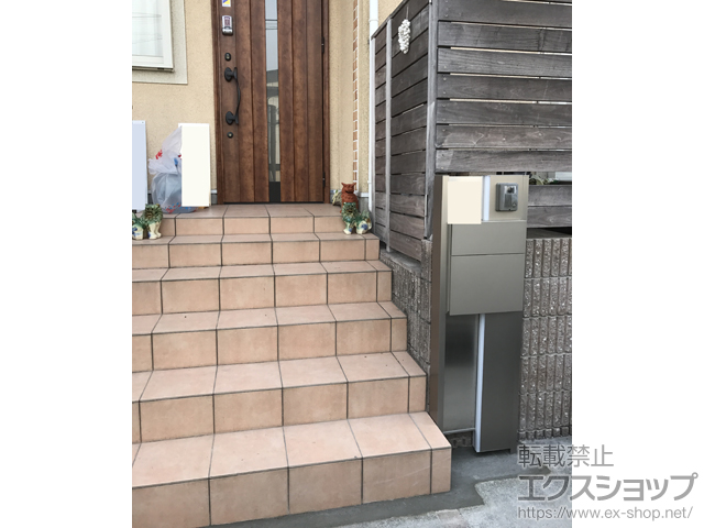 東京都町田市のの機能門柱・ポスト ファンクションユニット ウィルモダン 施工例