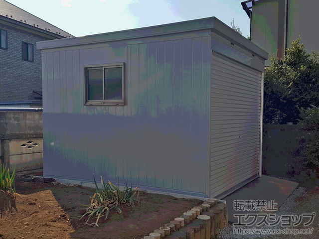 神奈川県平塚市のの物置・屋外倉庫 ドマール 土間タイプ 一般型 FXN-95HD-SG 施工例