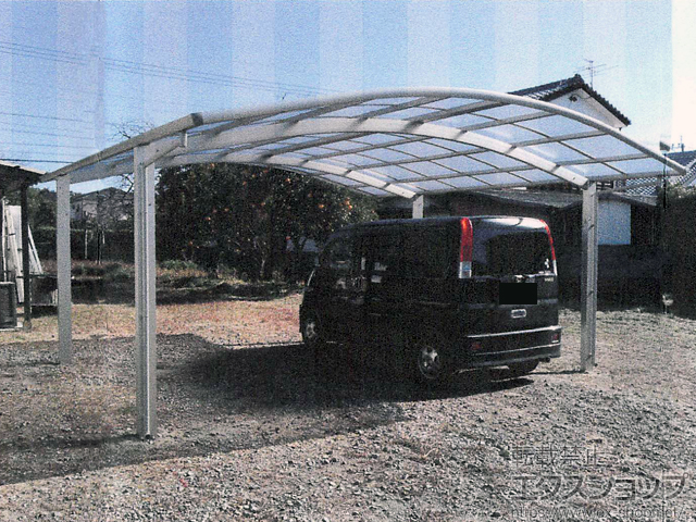 宮崎県延岡市ののカーポート レイナツインポートグラン　積雪〜20cm対応 施工例